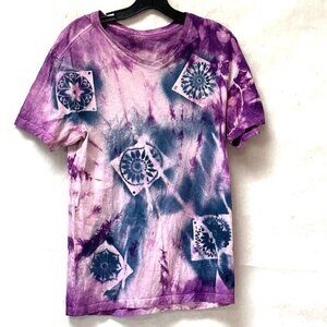 Polo Ralph Lauren Purple Size Large  Shirt Tee Shirt T-Shirt Tie Dyed
